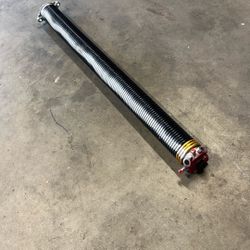 250x2”x30” 18,000 Life Cycles - Color Code - Gold Garage Spring (Red- left Side) 