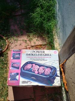 Power smokeless grill