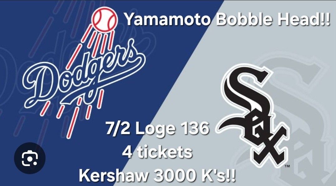 Dodgers VS Whitesox