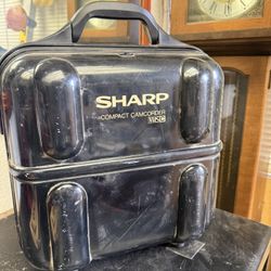 Sharp Compact Camcorder With Hard Case 
