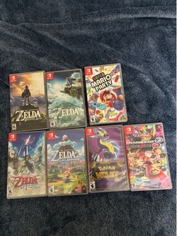 Nintendo switch and games