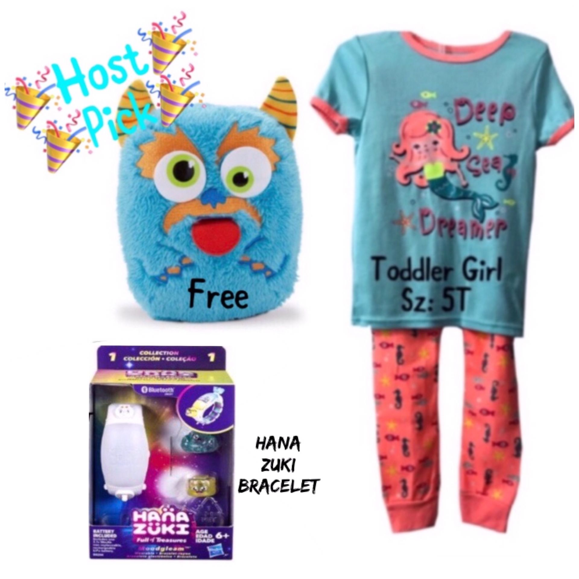 Final Clearance NWT Girls Mix/Match 4pc Set Sz:5T