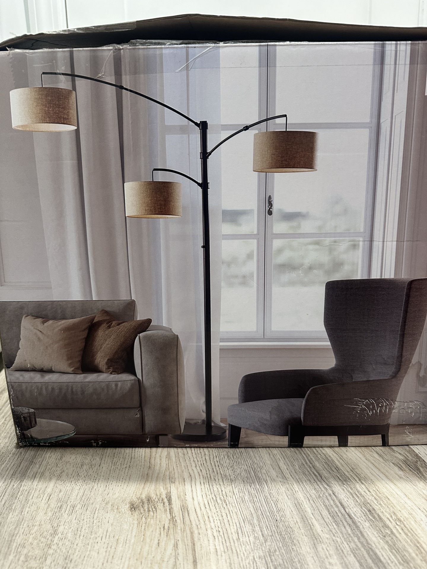 Bronze Floor Lamp Brand New