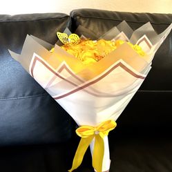 Ramo De 20 Rosas Eternas Amarillas 