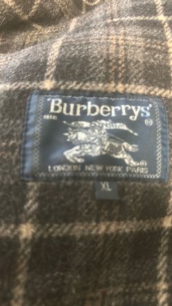 Burberrys vintage length wool coat