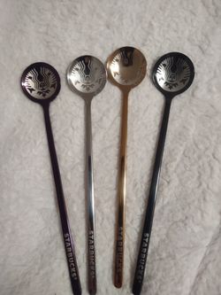 4 Psc Starbucks Spoon