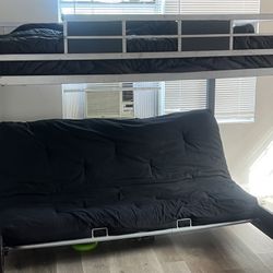 Full Size Futon Bunk Bed