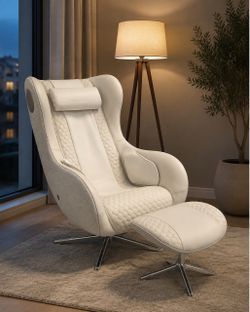 Modern Massage Chair with Ottoman – $399.99
