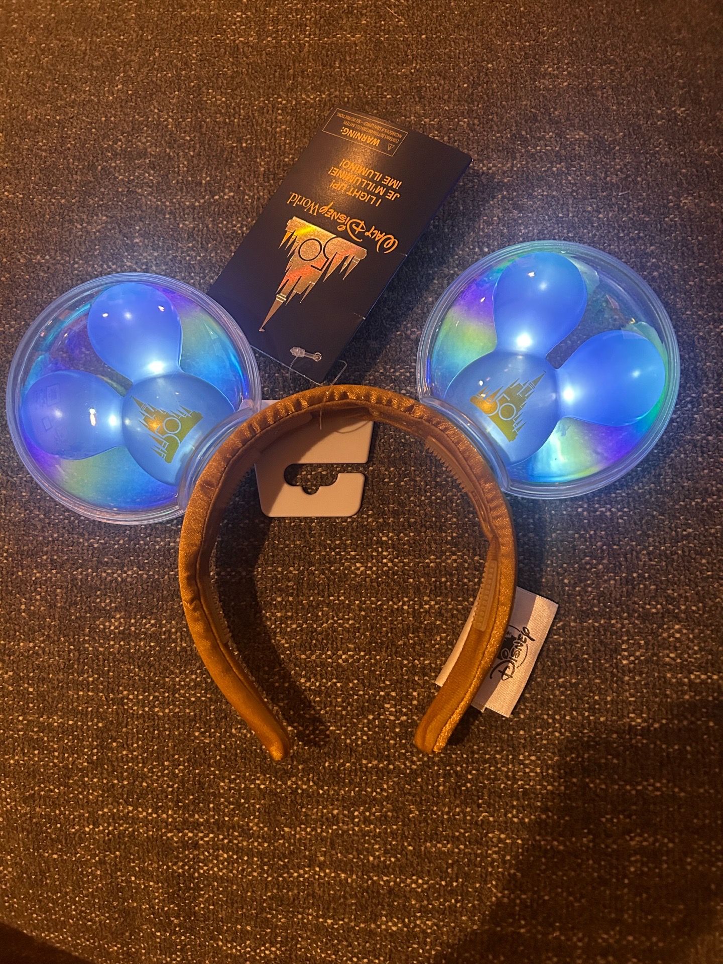 50th Anniversary I Light up! Walt Disney World Ears