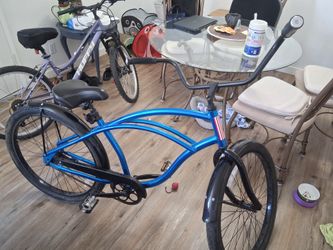 blue bike