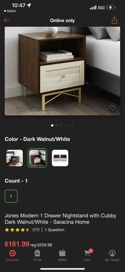 Jones Modern Nightstand