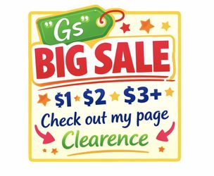 Check Out My Page Huge 💥SALE💥💥