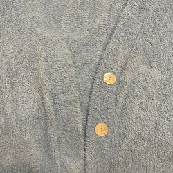 Light Blue Crop Cardigan 