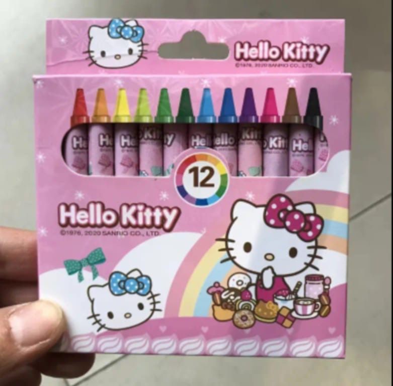 Hello Kitty Crayons $4