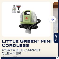 Bissel cordless carpet cleaner