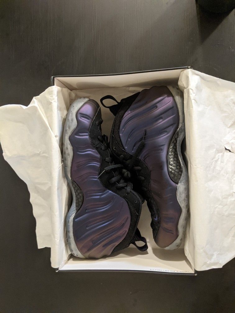 2017 Nike Eggplant Foamposite Size 10