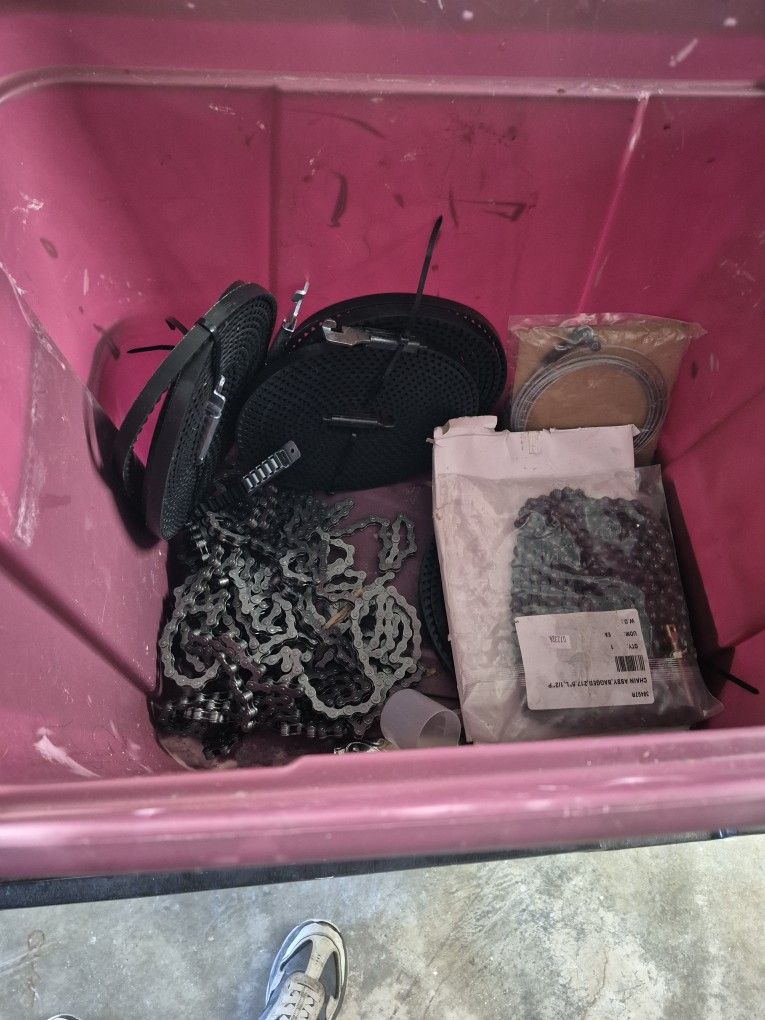 Garage Door Chain And Wiring Materials 