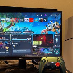 Ps5 + Monitor Setup 
