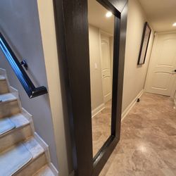 Full Length Mirror Solid Wood