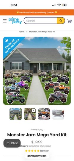 Monster Jam Yard Kit