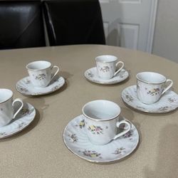 Small Coffee Cup Set(10 Pcs