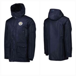 Manchester City Men's Casual Parka Jacket 