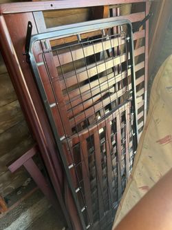 Cherry wood crib
