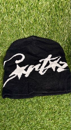 Black & White Graphic Beanie