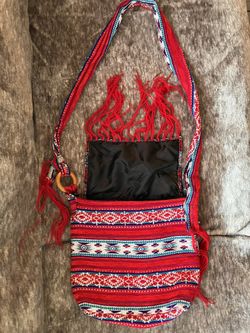 Handmade Ethnic Boho Print Cross Body Bag