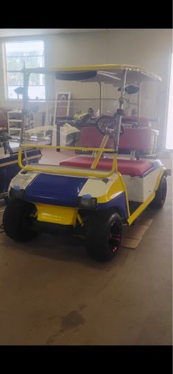 Club Car Golf Cart w/ new batteries and charger