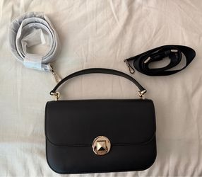 Kate Spade Black Leather Crossbody Bag
