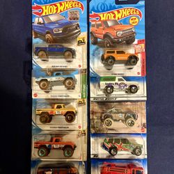Hot Wheels, Trucks, Dodge, Motorhome, Ford, Fire-Eater