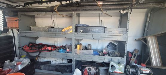 Van shelves