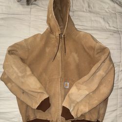 Vintage Carhartt Hooded Work Jacket 2XL