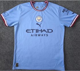 Manchester City 2022/23 Home Jersey – Haaland #9 – Medium