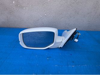 2013 2014 2015 2016 2017 Honda Accord Left Driver Side View Power Door Mirror White