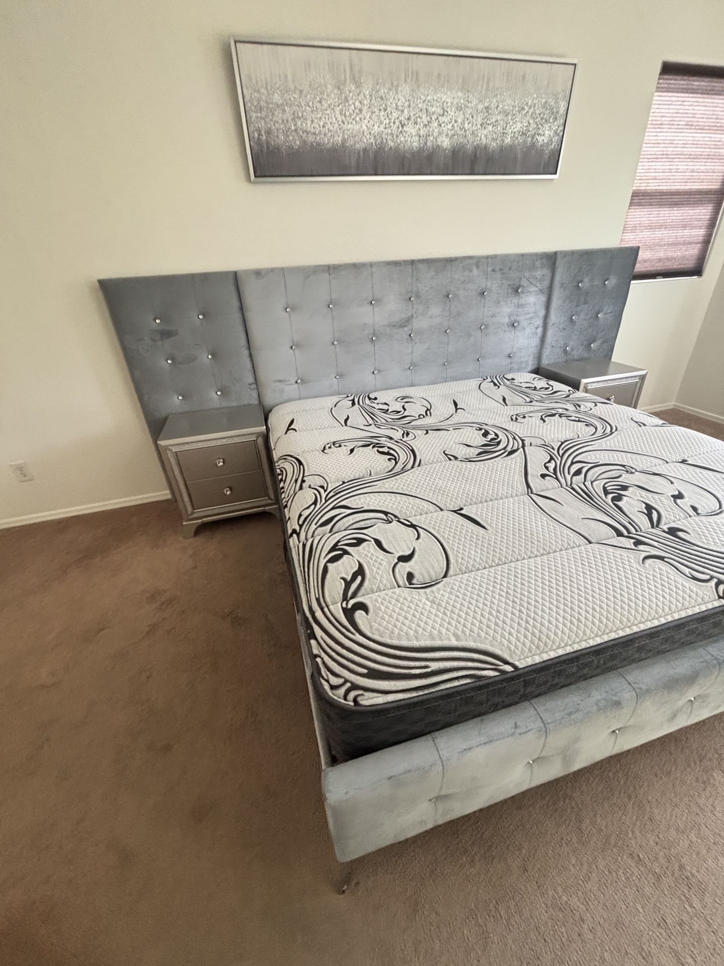 King Bed - Headboard And Frame