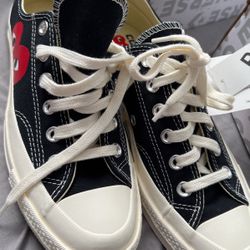 Converse Comme De Garcons Size 7.5 Women