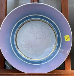 Abalone Bowl  W/ Flower Center Design