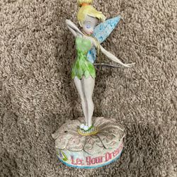 Mint Walt Disney Showcase Jim Shore Let Your Dreams Blossom Tinker bell Figurine 