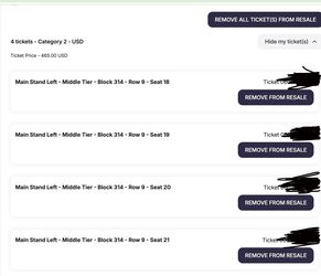 World Cup Tickets  New Zealand vs Iran