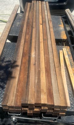 2.5”x2.5”x8’ lumber
