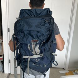 Osprey Aether 70 Hiking Backpack – Used