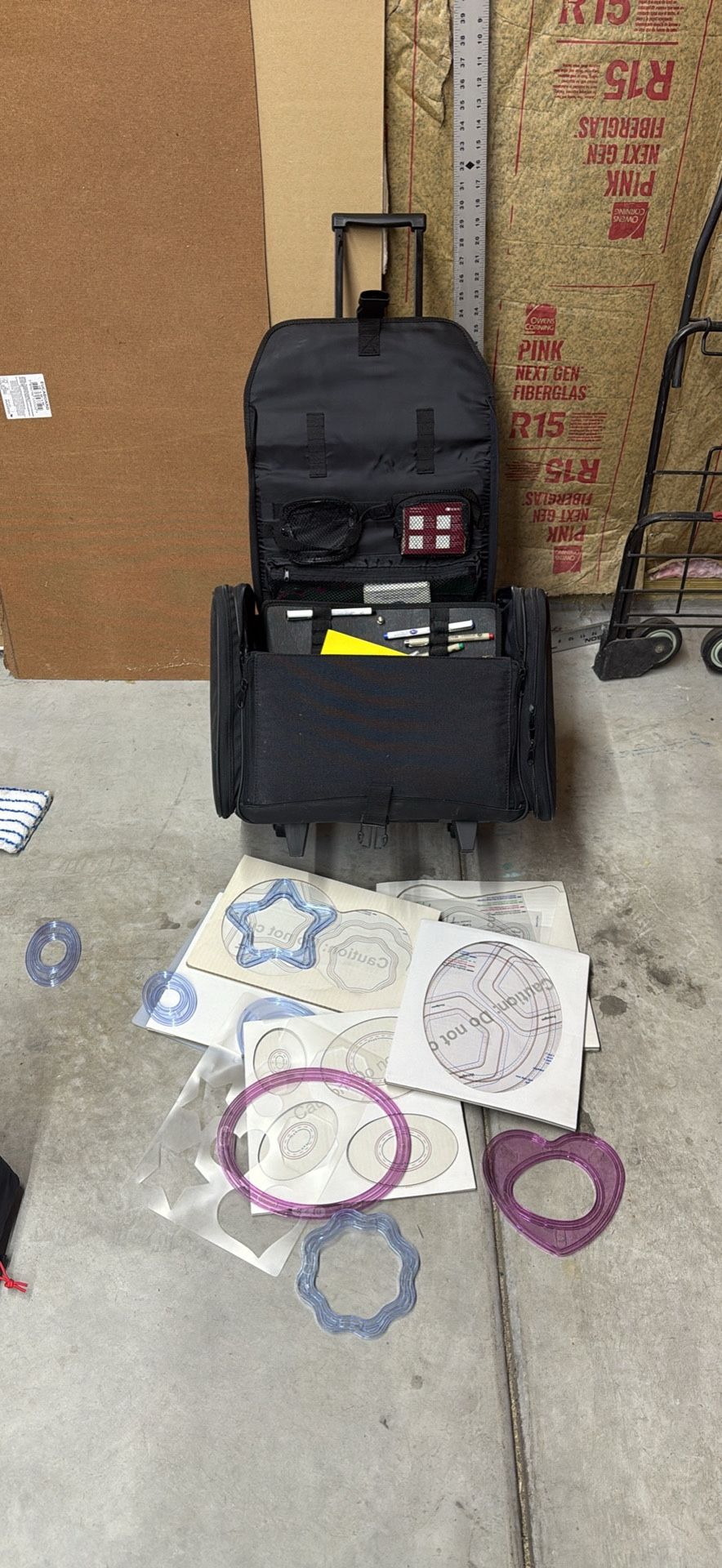 Scrapbooking Carrier and Supplies