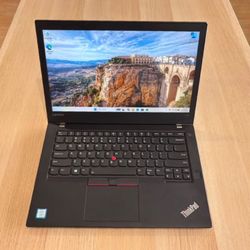 Lenovo T470 14” Core i7-7500u  2.90Ghz 8GB 256GB SSD -Read Description