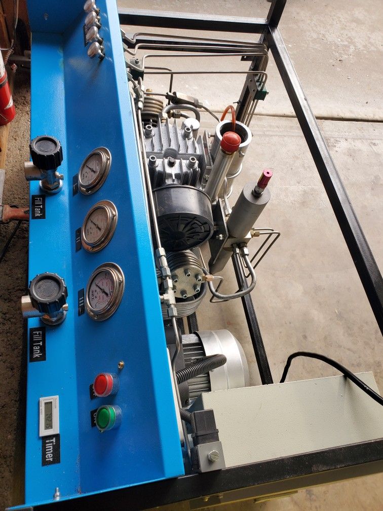 Scuba Tank Refill Compressor . for Sale in Montclair, CA OfferUp