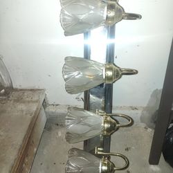  4-Light Brass  Vanity Light