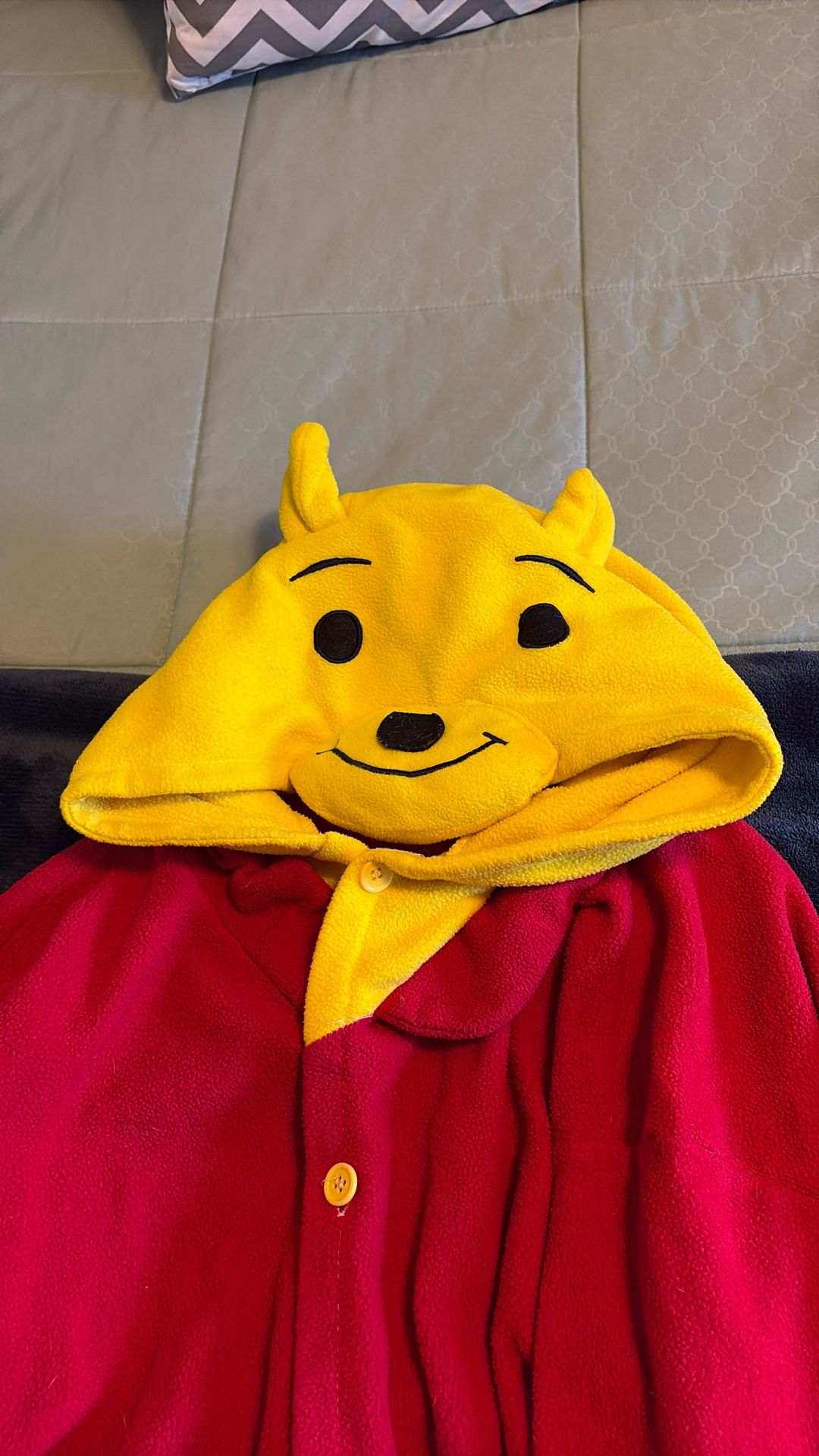 Adult Pooh Onsie