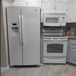 White Kitchen Appliances Set