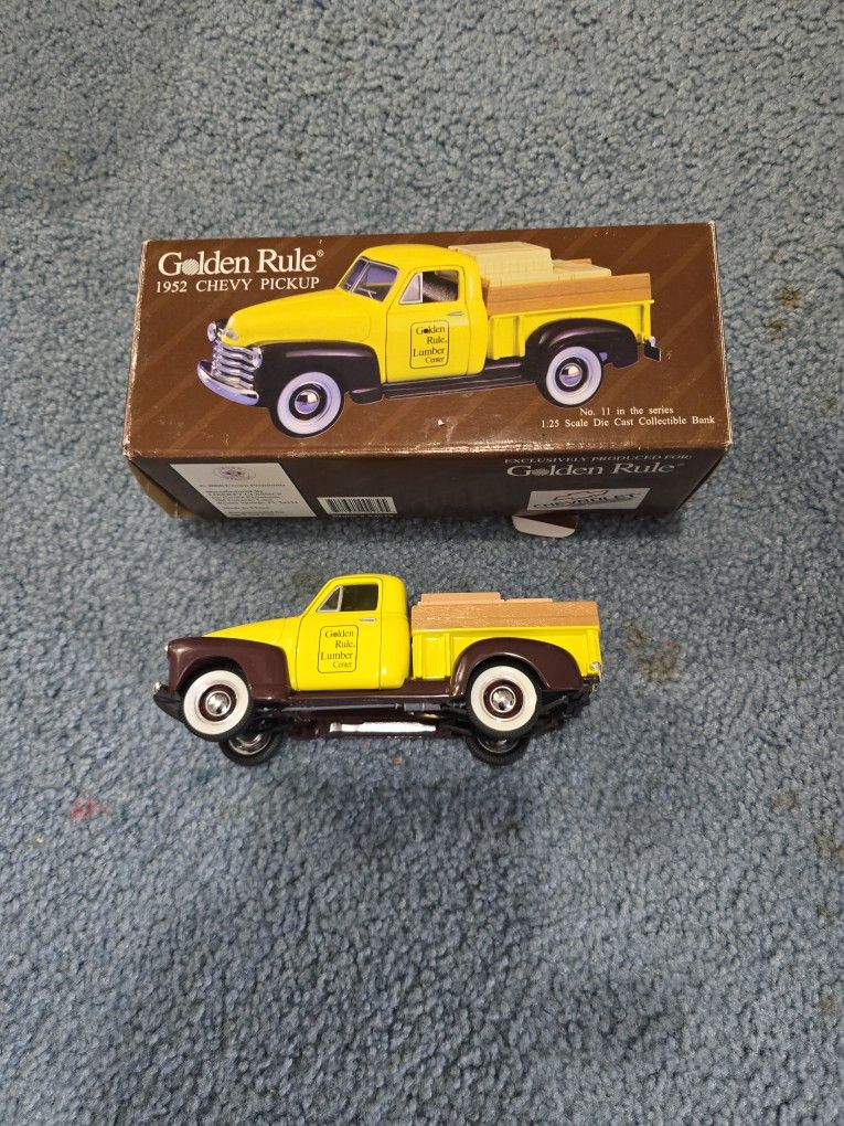 Golden rule, 1952 pick up truck